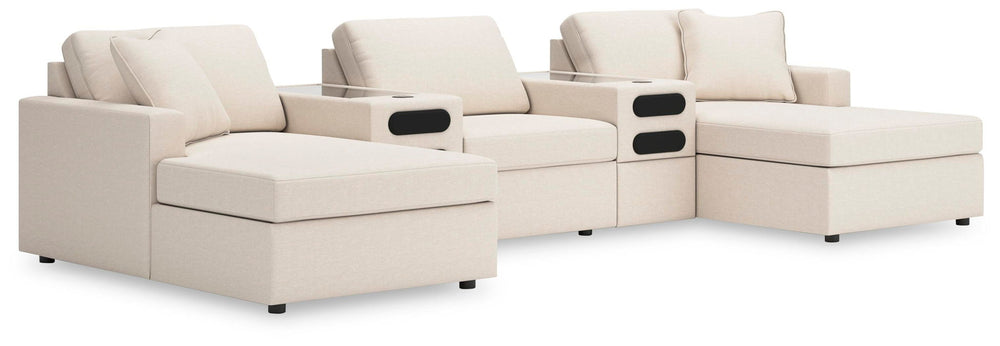Modmax - Sectional - Oyster #2pc.sectionalloveseat