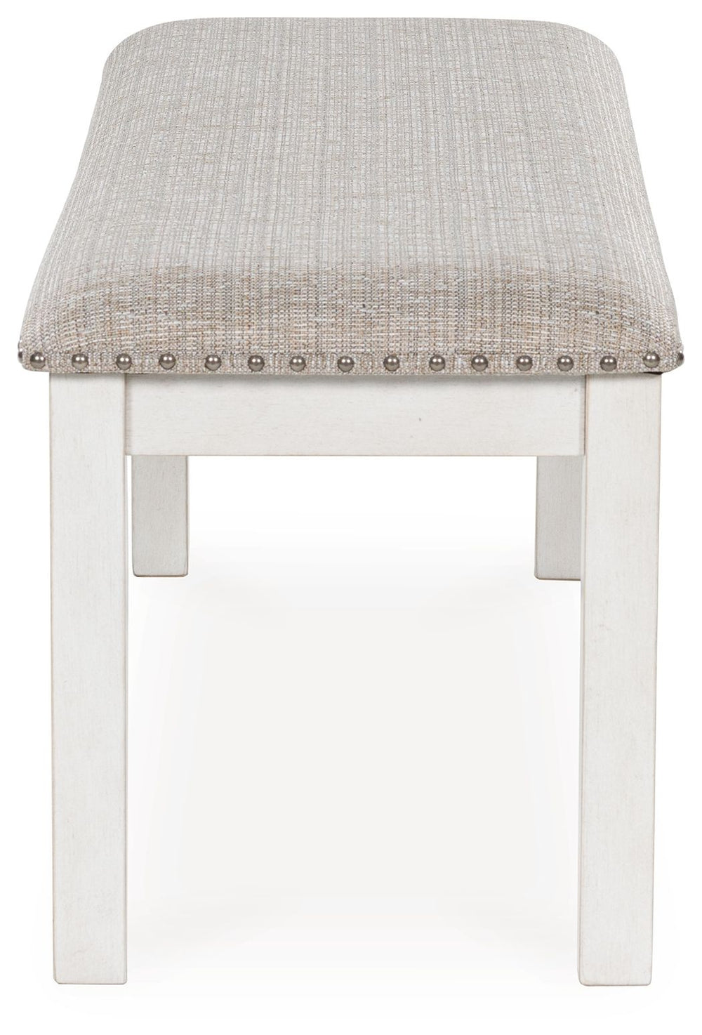 Robbinsdale - Large Upholstered Dining Room Bench - Antique White