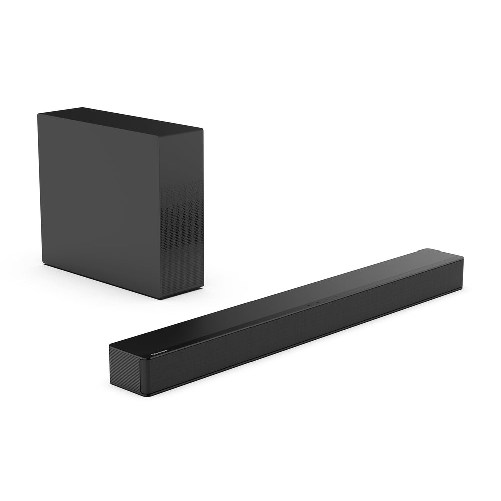 Hisense - 2.1 CH Soundbar with Wireless Subwoofer - Black