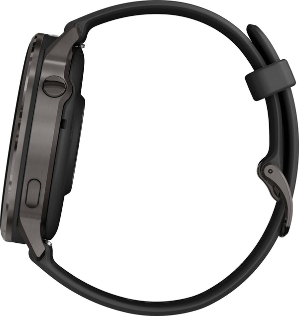 Garmin - Venu 4 GPS Smartwatch 45 mm Fiber-reinforced polymer - Slate - (2025)