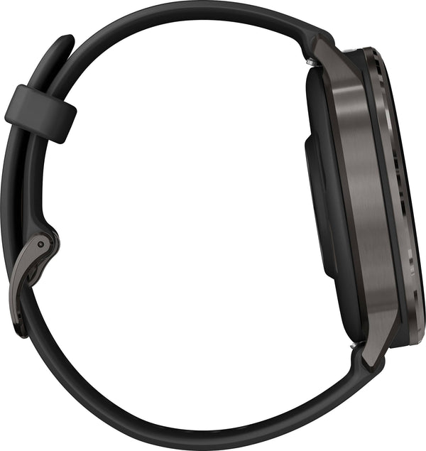 Garmin - Venu 4 GPS Smartwatch 45 mm Fiber-reinforced polymer - Slate - (2025)