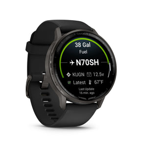 Garmin - D2 Air X 15 Avaition GPS Smartwatch 45 mm Fiber-reinforced polymer - Slate - (2025)