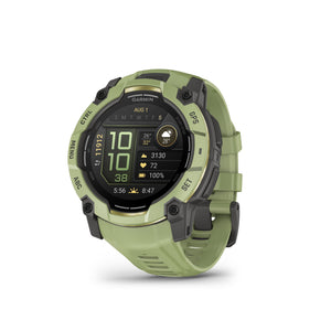 Garmin - Instinct  3 GPS Smartwatch 50 mm AMOLED  Fiber-reinforced Polymer - Fern Green with Fern Green Band - (2026)