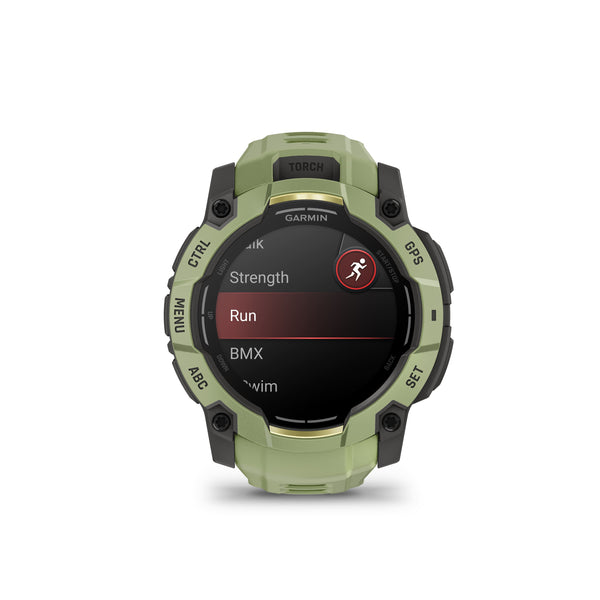Garmin - Instinct  3 GPS Smartwatch 50 mm AMOLED  Fiber-reinforced Polymer - Fern Green with Fern Green Band - (2026)