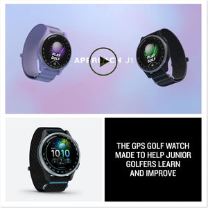Garmin - Approach J1 Junior Golf GPS Smartwatch 43mm Anodized Aluminum - Cloud Blue Aluminum Bezel - (2026)