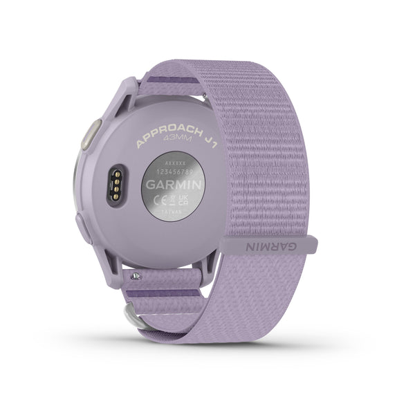 Garmin - Approach J1 Junior Golf GPS Smartwatch 43mm Anodized Aluminum - Silver Aluminum Bezel - (2026)