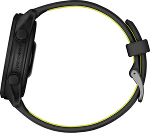 Garmin - Forerunner 170 GPS Smartwatch 43 mm Fiber-Reinforced polymer - Black/Amp Yellow - (2026)