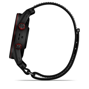 Garmin - Approach S72 - 47 mm Golf GPS Smartwatch Fiber-reinforced polymer - Carbon Gray/Red DLC Titanium - (2026)
