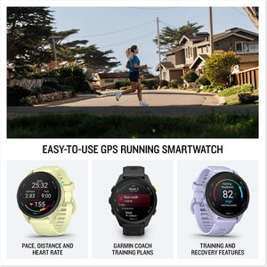 Garmin - Forerunner 70 GPS Smartwatch 43 mm Fiber-Reinforced polymer - Black - (2026)