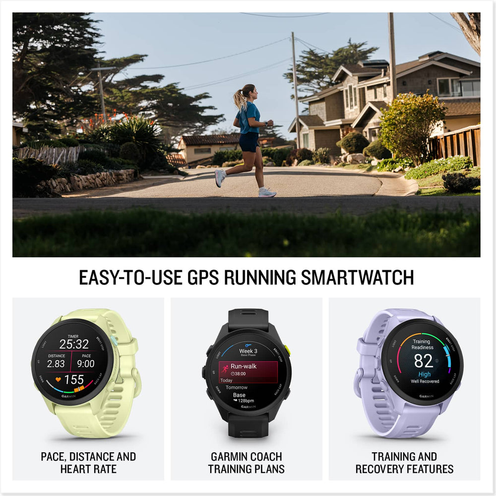 Garmin - Forerunner 70 GPS Smartwatch 43 mm Fiber-Reinforced polymer - Citron - (2026)