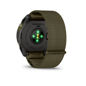 Garmin - Enduro 4 GPS Smartwatch 51mm Fiber-reinforced polymer - Titanium with Dark Olive ComfortFit fabric band - (2026)