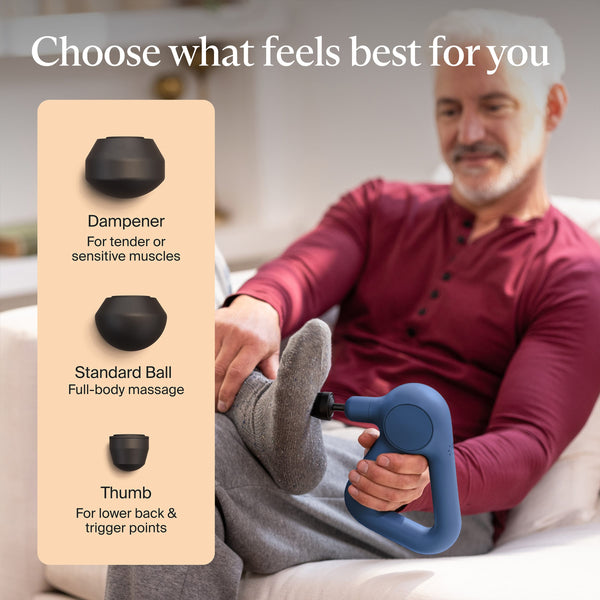 Therabody - Theragun Relief - Simple 3-Speed Massage Gun For Daily Aches & Pains - Navy