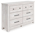 Makidern - Six Drawer Dresser #white #dressers