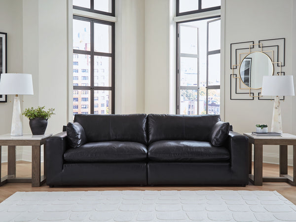 Emilia - Sectional #black #2pc.sectionalloveseat