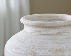 Meadie - 12" Vase #white