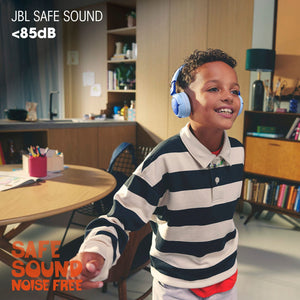 JBL - Junior 320BT Wireless Kids On-Ear Headphones - 2025 - Blue
