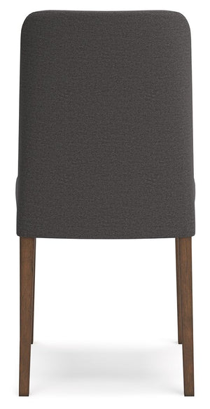 Lyncott - Dining Uph Side Chair (Set of 2) #darkgray