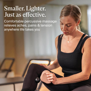 Therabody - Theragun Mini (3rd Generation) - Ultra-Portable Massage For Recovery Anytime, Anywhere - Desert Rose
