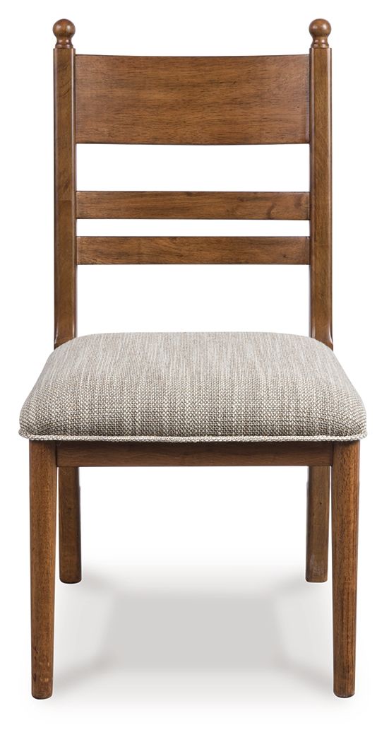 Greddinton - Dining Upholstered Side Chair (Set of 2) #lightbrown