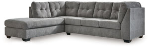 Marleton - Sectional #darkgray #2pc.leftarmfacingcornerchaisesectional