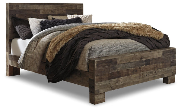 Derekson - Panel Bed #queen #none