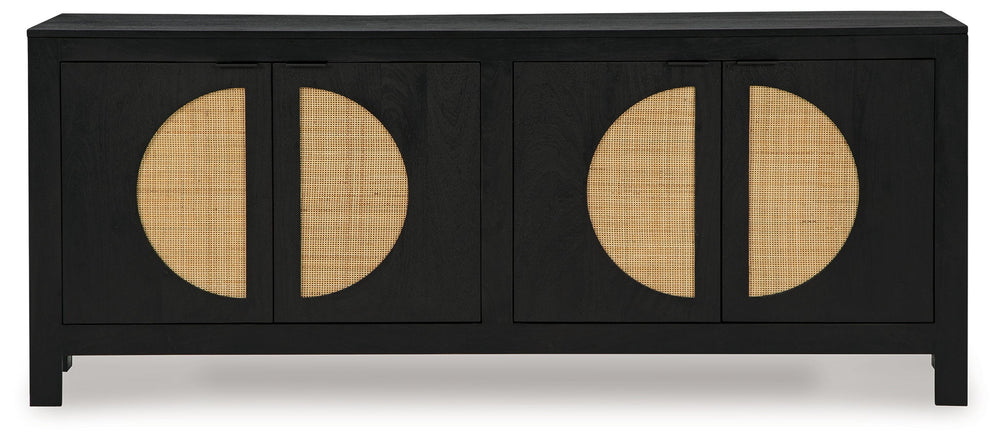Cliffiings - Mueble auxiliar - Negro / Natural