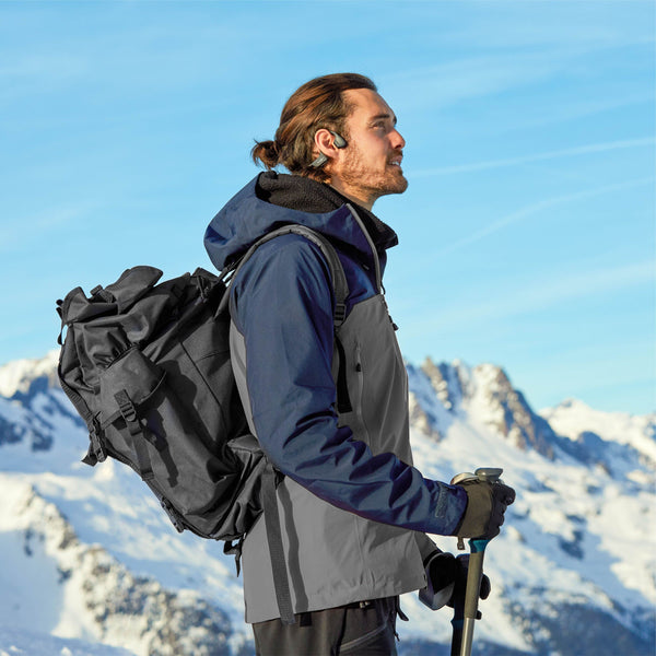 Shokz - OpenRun Pro 2 Wireless Bone Conduction Open-Ear Bluetooth Sports Headphones - Black