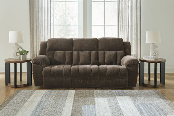 Frohn - Reclining Sofa #darkbrown