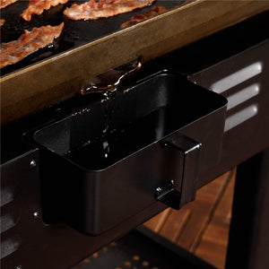 Blackstone - Original 36-in. Outdoor Omnivore Griddle with Hood and Folding Shelves - Black