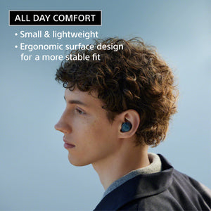 Sony - WF-C710N Truly Wireless Noise Cancelling Earbuds - White