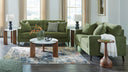 Bixler - Living Room Set #green #2pc.sofa,loveseat
