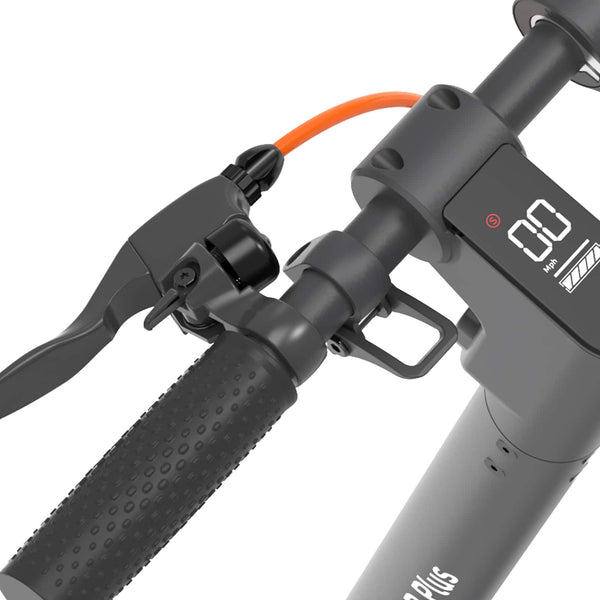 HiBoy - S2R Plus Foldable Electric Scooter w/ 22 mi Max Operating Range & 19 mph Max Speed - Black