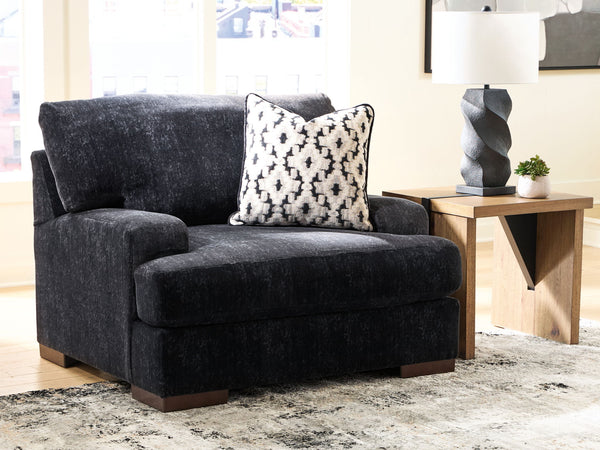 Whitmore Manor - Sillón y medio - Negro perla