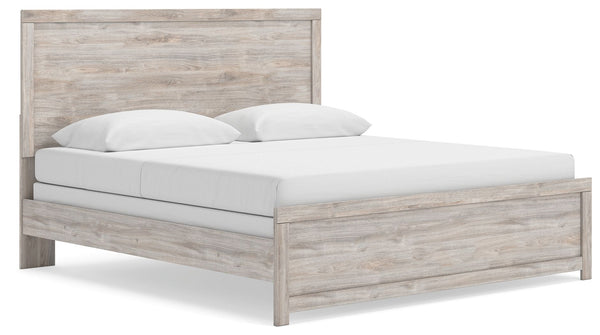Broachmyn - Panel Bed #lightgray #king