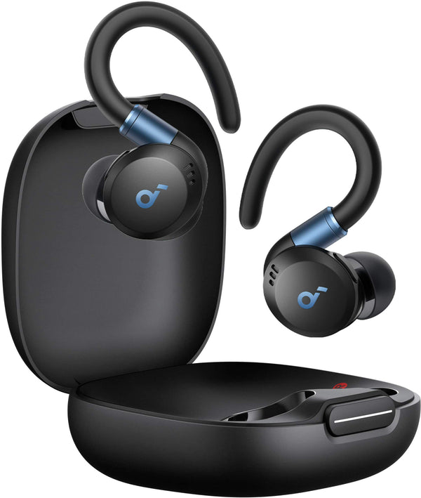 Soundcore - by Anker Sport X20 True Wireless Noise Cancelling Earbuds - Black