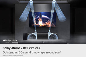 Samsung - Q-series HW-Q600F ATMOS 3.1.2 Ch Soundbar with Subwoofer - Titan Black