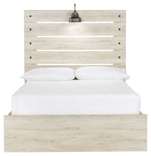 Cambeck - Panel Bed #full #sidestorage