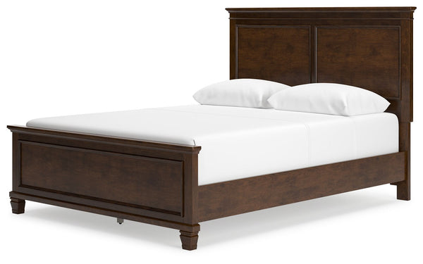 Danabrin - Panel Bed #queen #none