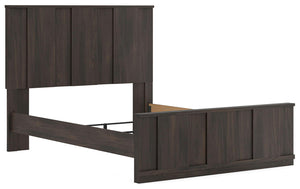 Shaehartin - Panel Bed #queen