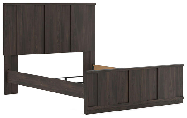 Shaehartin - Panel Bed #queen