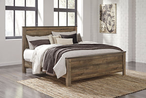 Trinell - Panel Bed #king #none