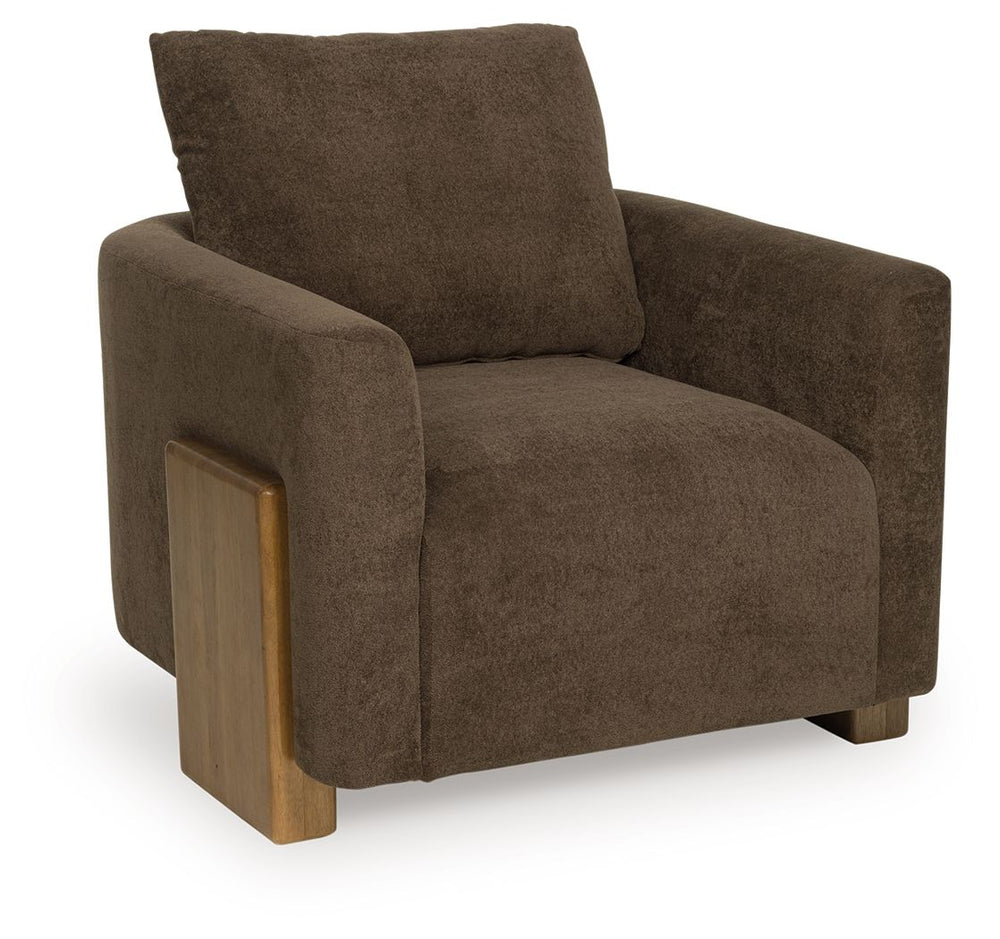 Dairlett - Sillón decorativo - Marrón
