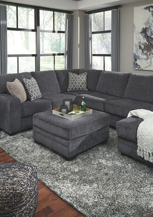 Tracling - 4 Piece Sectional Set #2pc.leftarmfacingcornerchaisesectional,accentottoman