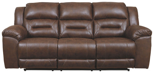 Stoneland - Reclining Sofa #darkbrown