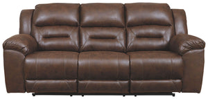 Stoneland - Power Reclining Sofa #darkbrown