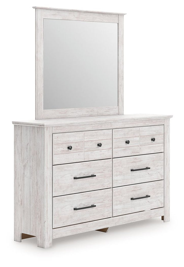 Makidern - Six Drawer Dresser #white #dresser&mirror