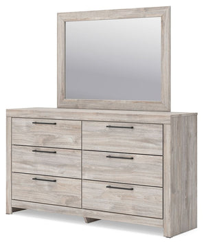 Broachmyn - Six Drawer Dresser #lightgray #dresser&mirror