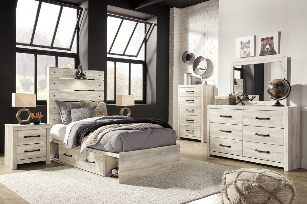 Cambeck - Youth Bedroom Set #twin #sidestorage