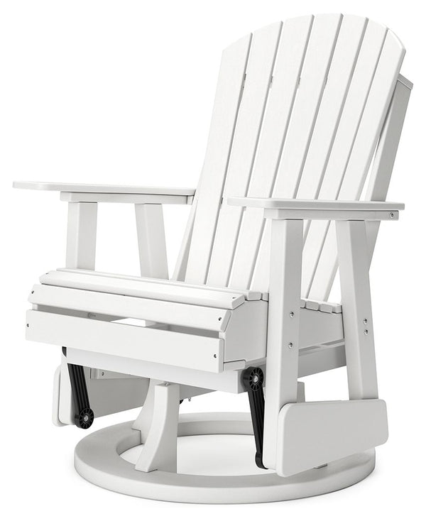 Hyland Wave - Swivel Glider Chair #white