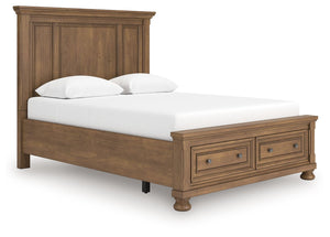 Feddinger - Panel Storage Bed #queen